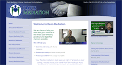 Desktop Screenshot of davismediation.com