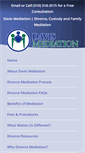 Mobile Screenshot of davismediation.com